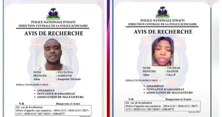 Haitiana acusada de asesinato en su país aparece en redes sociales con publicaciones desde Santo Domingo Este