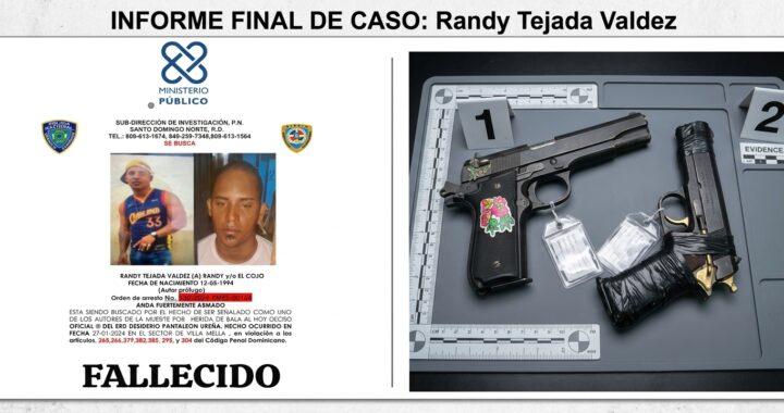 Agentes de la DICRIM desplegados en el sector Villa Liberación de la provincia San Juan durante el operativo.