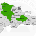 El COE mantiene alerta verde para cinco provincias por incidencia de vaguada y lluvias